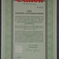 Canon Inc. 4er-OS 1991-1995