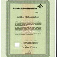 Daio Paper Corporation 1er-OS 1989-1994
