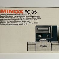 Minox FC 35 Blitz Bedienungsanleitung Blitzgerät Gebrauchsanweisung Anleitung