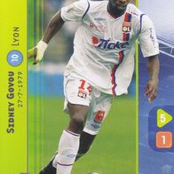 Olympique Lyon Panini Trading Card Champions League 2008 Sidney Govou Nr.171