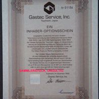 Gastec Service, Inc. 1er-OS 1990-1994