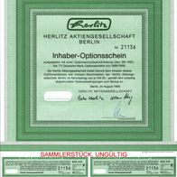 Herlitz Aktiengesellschaft 4er-OS 1989-1999
