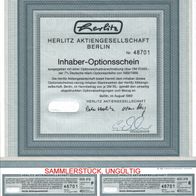 Herlitz Aktiengesellschaft 40er-OS 1989-1999