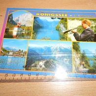 Königssee Berchtesgaden Berchtesgadener Land Ansichtskarte Postkarte St. Bartholomä