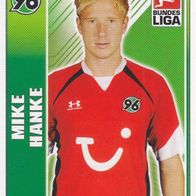 Hannover 96 Topps Sammelbild 2009 Mike Hanke Bildnummer 167