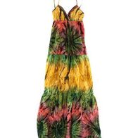 Maxikleid Hippie 44 (42) dress Kleid Batik Strand Sommer H&M L/ M Lang Boho Top
