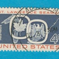 USA 1959 Mi.754 sauber gestempelt Eröffnung des St. Lorenz Seeweges