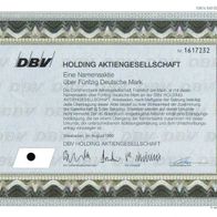 DBV Holding Aktiengesellschaft 1990 50 DM