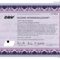 DBV Holding Aktiengesellschaft 1990 500 DM