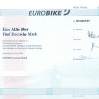 Eurobike Aktiengesellschaft 1996 5 DM