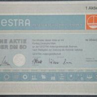 Gestra Aktiengesellschaft 1983 50 DM