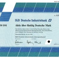 IKB Deutsche Industriebank Aktiengesellschaft 1994 50 DM