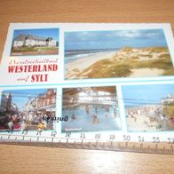 Sylt Westerland Ansichtskarte Postkarte Karte