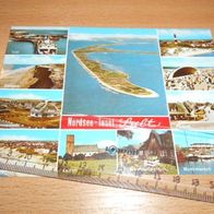 Nordsee Insel Sylt Ansichtskarte Postkarte Karte AK