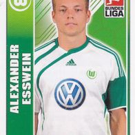 VFL Wolfsburg Topps Sammelbild 2009 Alexander Esswein Bildnummer 416