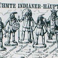Beipackzettel Berühmte Indianer-Häuptlinge