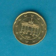 Deutschland 20 Cent 2020 F