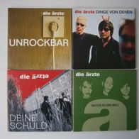Die Ärzte - 4 CDs ! Unrockbar, Dinge von denen, Deine Schuld, Nichts in der Welt !!!!
