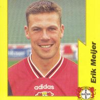 Bayer Leverkusen Panini Sammelbild 1997 Erik Meijer Bildnummer 148