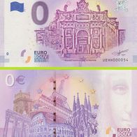 0 Euro Schein Musee de la Marine - Toulon UEHH 2018-1 selten Nr 3128