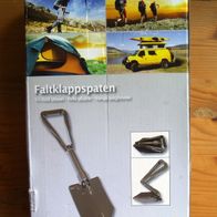 NEU * Klappspaten Faltspaten Camping Outdoor in OVP