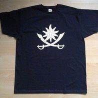 T-Shirt Edelweißpiraten Gr. S Edelweiss Piraten Rebell Freedom Peace Zivilcourage