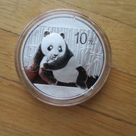 1 Oz Panda Münze Silber China 10 Yuan Panda 2015
