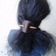 Haarspange aus Leder, Zubehör für Biblische Erzählfiguren Egli Handarbeit