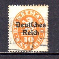 D. Reich Dienst 1920, Mi. Nr. 0035 / D35, Überdruck auf Bayern, gestempelt #06669