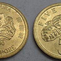 Singapur 5 Cents 1990 ## C3