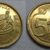 Singapur 5 Cents 2015 ## C8
