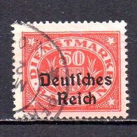 D. Reich Dienst 1920, Mi. Nr. 0040 / D40, Überdruck Bayern, gestempelt #06710