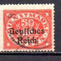 D. Reich Dienst 1920, Mi. Nr. 0040 / D40, Überdruck Bayern, gestempelt #06713