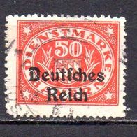 D. Reich Dienst 1920, Mi. Nr. 0040 / D40, Überdruck Bayern, gestempelt #06716