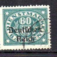 D. Reich Dienst 1920, Mi. Nr. 0041 / D41, Überdruck auf Bayern, gestempelt #06720