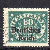 D. Reich Dienst 1920, Mi. Nr. 0041 / D41, Überdruck auf Bayern, gestempelt #06721