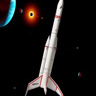 fliegende Modellrakete Force-5, Neu/ OVP