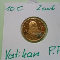 Vatikan 2006 10 Cent PP