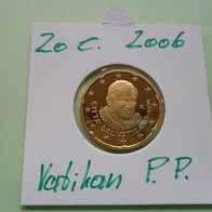 Vatikan 2006 20 Cent PP