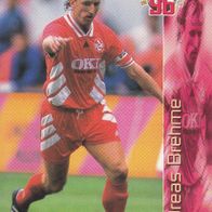 1. FC Kaiserslautern Panini Ran Sat1 Trading Card 1996 Andreas Brehme Nr.120