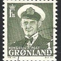 Grönland, 1950, Mi.-Nr. 28, gestempelt