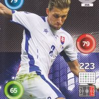 Panini Trading Card Fussball EM 2016 Peter Pekarik Slowakei Nr.356