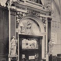 Alte AK s/ w Tombeau de Catherine de Cleves - Chapelle du College