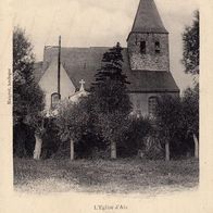 Alte AK s/ w - L´ Eglise d´ Aix