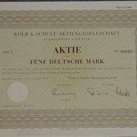 Kolb & Schüle AG 1995 5 DM