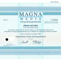Magna Media Verlag Aktiengesellschaft 1995 50 DM