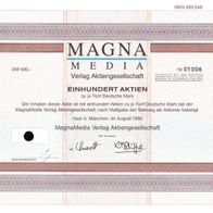 Magna Media Verlag Aktiengesellschaft 1995 500 DM
