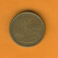 Türkei 5000 Lira 1997