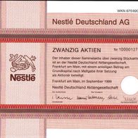 Nestle Deutschland AG 1999 20 Stück