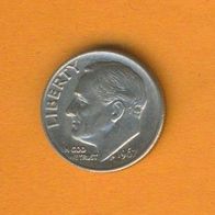 USA 1 Dime 1967